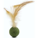 Bubu Petss 2x koule šanta s peřím 15 cm – Hledejceny.cz