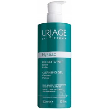 Uriage Hyséac Cleansing Gel zmatňující pleťový gel 500 ml