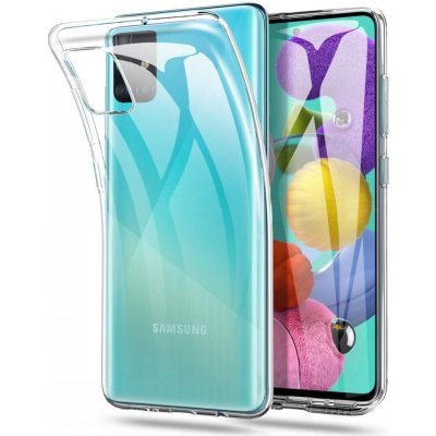 Pouzdro Forcell Back Case Ultra Slim 0,3mm SAMSUNG Galaxy A71 čiré – Hledejceny.cz