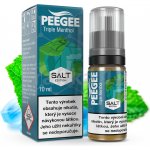 PEEGEE Salt Trojitý mentol 10 ml 10 mg – Hledejceny.cz
