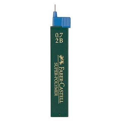 Faber-Castell náhradní tuhy do mikrotužky Super Polymer 0,7mm 2B, 12 ks – Zboží Živě