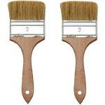 Štětec plochý Natur C-3 - 75 mm - 2 kusy d – Zboží Dáma