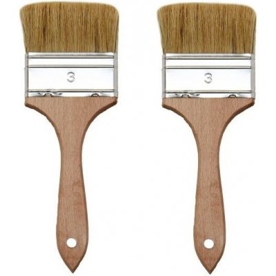 Štětec plochý Natur C-3 - 75 mm - 2 kusy d – Zboží Dáma