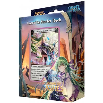 Weebs of the Shore Grand Archive TCG Dawn of Ashes Starter Deck Lorraine – Zbozi.Blesk.cz
