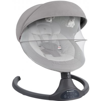 KIKKABOO Houpací lehátko elektrické Codie Light Grey – Zboží Dáma