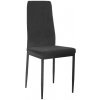 Jídelní židle MOB Enrico tmavě šedá / černá
