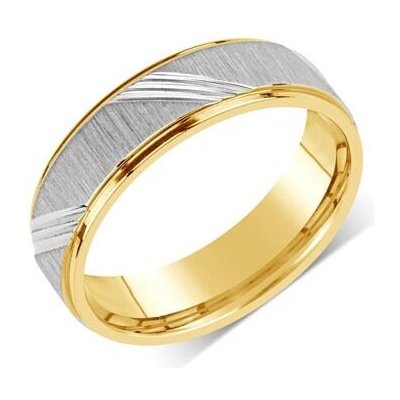 SILVEGO snubní ocelový prsten pro muže i ženy RRC140 – Zboží Mobilmania
