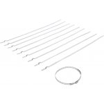 BGS 70328, Souprava spon pro nápravové manžety | nerezová ocel | 7 mm | 50 - 120 mm | 10dílná – Sleviste.cz