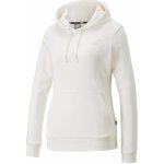 Puma dámská mikina ESS+ EMBROIDERY HOODIE TR NO COLOR 84833299 Bílý – Sleviste.cz