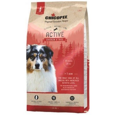CHICOPEE CLASSIC NATURE ACTIVE CHICKEN-RICE balení: 2kg