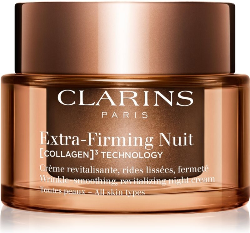 Clarins Extra-Firming Night Cream noční liftingový krém proti vráskám pro všechny typy pleti 50 ml