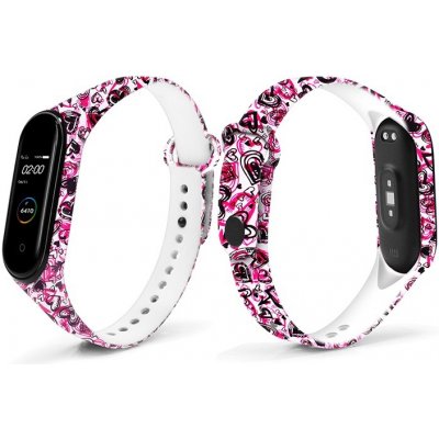 Xiaomi Mi Band 3/4 náhradní náramek Srdíčka MBSCZ-IMGSRA – Zboží Živě