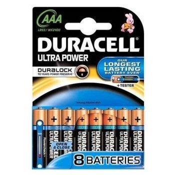 Duracell Ultra Power AAA 8ks MX2400B8