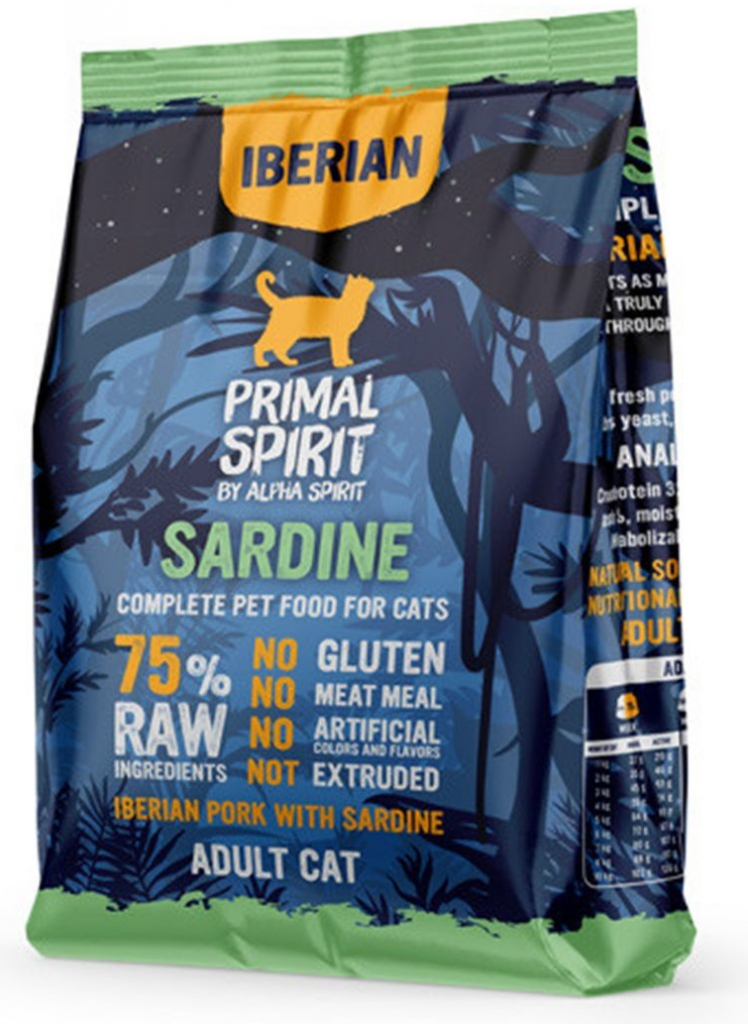 Primal Spirit Cat 75 % Iberian Sardine 1 kg