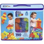 MEGA BLOKS Pořádně velký pytel kostek - Modrý (150) – Zboží Dáma