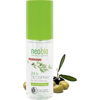 Neobio 24h deospray Bio Oliva & Bambus 100 ml