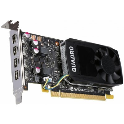 PNY Quadro P1000 4GB GDDR5 GPU-NVQP1000 – Zboží Živě