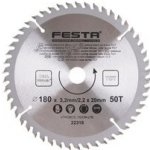 Festa Pilový kotouč s SK plátkem, 180 x 20 mm, 50 zubů, TCT 22318 – Zbozi.Blesk.cz