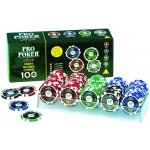 Piatnik Poker Set 100 High Gloss Chips – Zboží Mobilmania