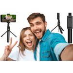 K07 Selfie teleskopická tyč se stativem a Bluetooth, černá 5903396033605 – Zboží Živě K07 Selfie teleskopická tyč se stativem a Bluetooth, černá 5903396033605 – Zboží Živě