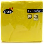 Duni ubrousky 33cm 2V žluté 125ks – Sleviste.cz