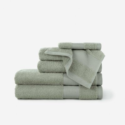 Goldea bambusový ručník šalvějově zelený 30 x 50 cm – Zboží Mobilmania