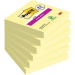 3M POSTIT Samolepicí bloček Super Sticky, žlutá, 76 x 76 mm, 6x 90 listů – Zbozi.Blesk.cz
