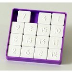 Směr Hra 15 hlavolam přesouvačka plast 7,5 x 7,5 cm – Zboží Dáma