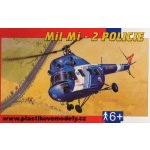 Směr Model helikoptéra Vrtulník Mi 2 Policie 1:48 – Zboží Dáma