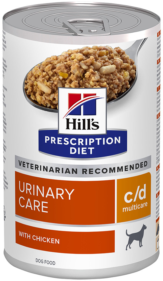 Hill’s Prescription Diet Adult Dog C/D Multicare Urinary Care Chicken 48 x 370 g