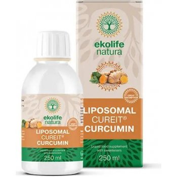 Ekolife Natura Liposomal CureIt Curcumin Lipozomální CureIt Kurkumin 250 ml