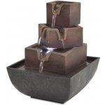 Interiérová fontána s LED osvětlením polyresin – HobbyKompas.cz