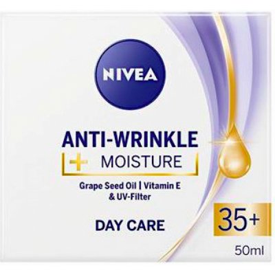 Nivea Anti Wrinkle Firming noční pleťový krém proti vráskám 50 ml – Hledejceny.cz