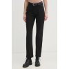 Dámské klasické kalhoty Calvin Klein Jeans dámské černá jednoduché high waist J20J224852