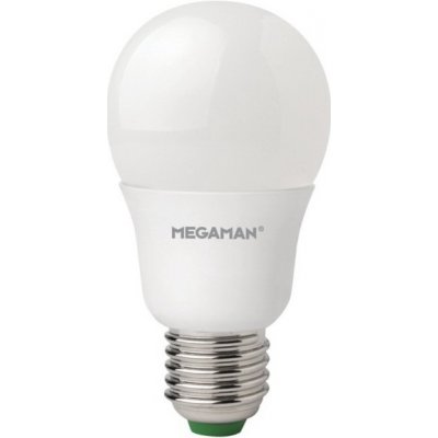 Megaman LED žárovka A60 4.8W/40W E27 6500K 470lm NonDim 15Y opál˙ – Hledejceny.cz
