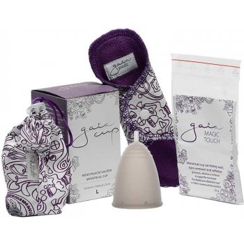 Gaia Cup Menstruační kalíšek L + slipová vložka a Magic Touch