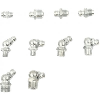 Sada chromovaných maznic, různé velikosti, 110 kusů – Hledejceny.cz