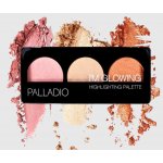 Palladio I´m Glowing Iluminators Palete Rozjasňující paletka 4,5 g – Sleviste.cz