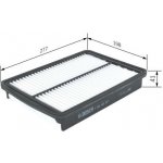 Vzduchový filtr BOSCH F 026 400 547 – Hledejceny.cz