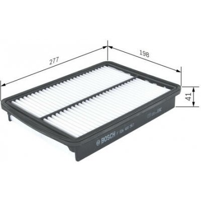 Vzduchový filtr BOSCH F 026 400 547 – Hledejceny.cz
