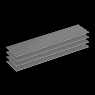 ARCTIC Thermal pad TP-4 120 x 20 x 0,5 mm 4 ks ACTPD00065A – Zboží Živě