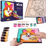 OKTO SENSORY ART Výtvarná sada malování na plátno 30x30cm Liška – Hledejceny.cz