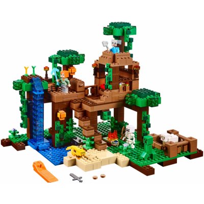 LEGO® Minecraft® 21125 The Jungle Tree House – Zbozi.Blesk.cz