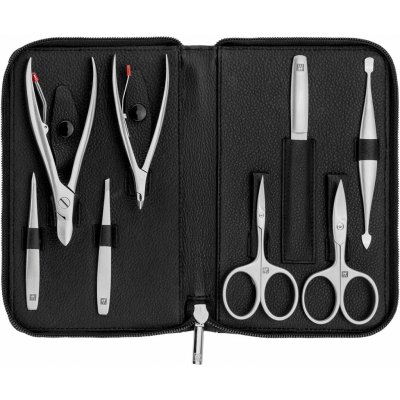 Zwilling BT Premium Twinox Kožená sada na manikúru č.97087 černá – Zboží Mobilmania