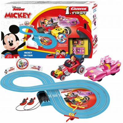 Carrera Autodráha FIRST 63046 Mickey on Tour – Zboží Dáma