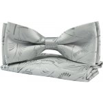 Quentino pánský s jemným vzorem travin PMKV91 světle šedý – Zboží Dáma