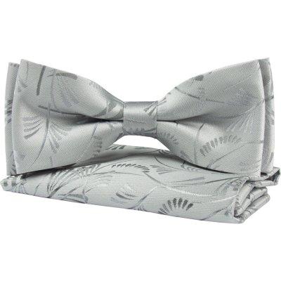 Quentino pánský s jemným vzorem travin PMKV91 světle šedý – Zboží Dáma