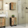 Koupelnový nábytek Nábytek XL Koupelnová skříňka 38 x 33 x 58 cm masivní recyklované dřevo