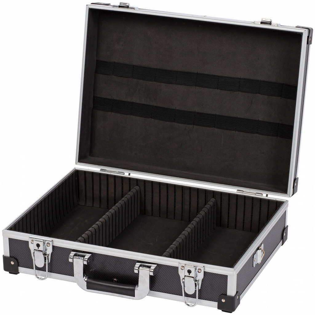 Kreator KRT640101B Hliníkový kufr 420x300x125mm černý
