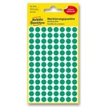 Avery Zweckform Etikety na různá značení 416 ks zelené 8 mm kulaté 3012 – Hledejceny.cz